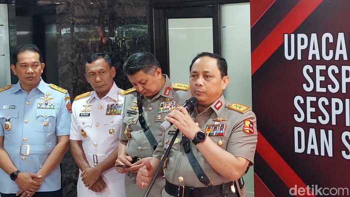 Wakapolri Komjen Gatot Eddy saat di Sespim Lemdiklat Polri, Lembang, Selasa (14/3/2023).
