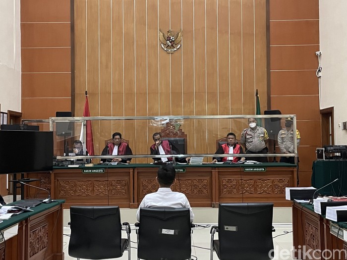 AKBP Dody Nangis Sesali Perbuatannya: Prestasi Saya Dihancurkan Bintang 2. (Silvia Ng/detikcom)