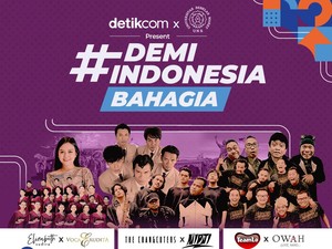 Ayo Sing Along di #DemiIndonesia Bahagia Bersama The Changcuters Hingga Nidji!