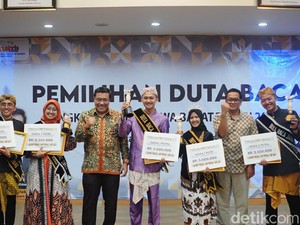 Wakil Ciamis dan Cirebon Jadi Duta Baca Jawa Barat 2023