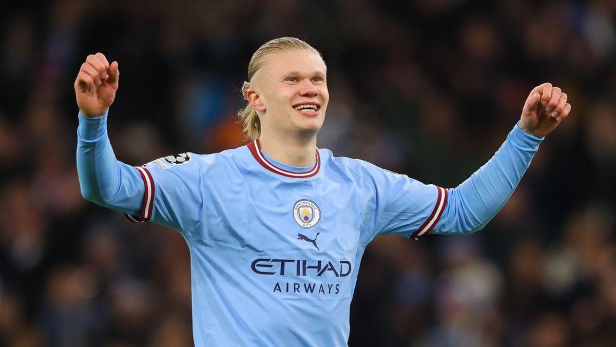 Erling Haaland disebut pesepakbola terbaik di dunia saat ini. (Foto: Getty Images/James Gill - Danehouse)