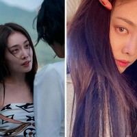 Memerankan pecandu narkoba, Kim Hieora berlatih merokok dan mengurangi asupan airnya. Sang aktris juga sengaja terlihat membungkuk dalam drama Korea The Glory Part 2. Foto: dok. Netflix