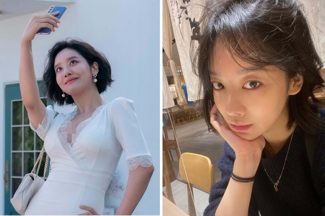 Cha Joo Young sengaja menaikkan berat badannya hingga 5-6 kg agar terlihat lebih berisi. Karakternya dikisahkan menjalani operasi payudara. Foto: dok. Netflix