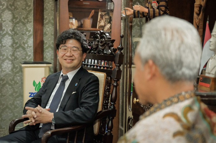 Ganjar dan Atsushi Sunami