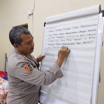 Kabag Diklat Setukpa Lemdiklat Polri Kombes Darmanto.
