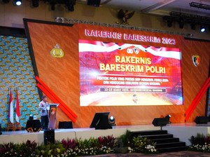 Arahan Tegas Kapolri di Rakernis Bareskrim Polri