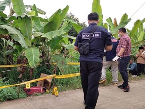 TKP Penemuan Mayat Mutilasi di Tenjo Jalur Penghubung Bogor-Tangerang