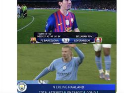 Heboh Guardiola Ganti Haaland Biar Gak Salip Rekor Messi