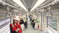 Dalam uji coba yang menggunakan metode carousel, digunakan 5 trainset untuk mengetahui alur operasional LRT Jabodebek.