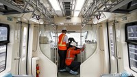 Uji coba ini juga untuk memonitoring akurasi pemberhentian kereta serta headway antar kereta.
