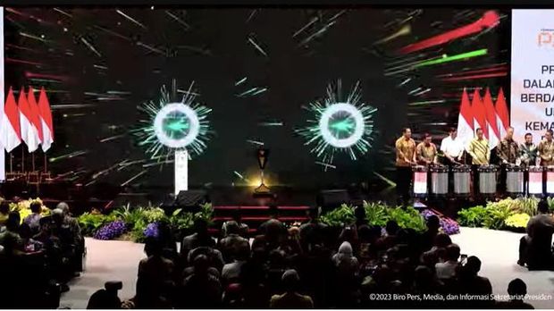 Pembukaan Business Matching Produk Dalam Negeri, 15 Maret 2023. 9Tangkapan layar youtube0