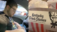 Begitu mencobanya, Matthew menemukan perbedaan. Rupanya fried chicken ini lebih crispy dan adonannya lebih enak. 