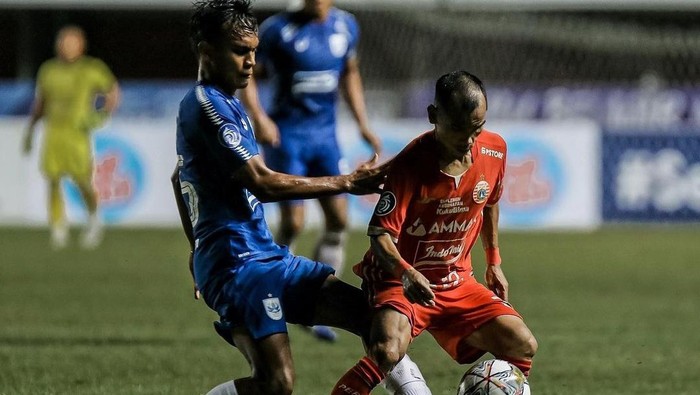 Pertemuan PSIS dengan Persija di putaran pertama Liga 1 2022/2023 lalu.