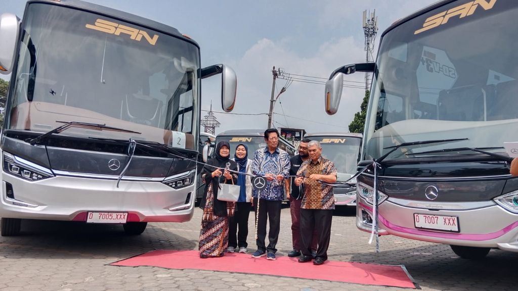 PO SAN luncurkan 10 unit bus baru