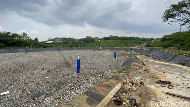 Proyek TPA Cikundul di Sukabumi yang disegel subkontraktor.