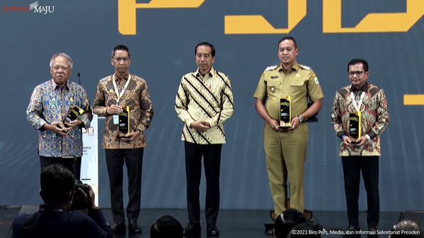 Sambutan Presiden Jokowi Pada Pembukaan Business Matching Produk Dalam Negeri, 15 Maret 2023. (Tangkapan Layar Youtube)