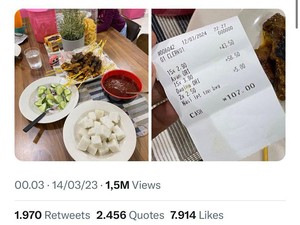 Beli Sate 30 Tusuk, Netizen Ini Geram Bayar Rp 367 Ribu