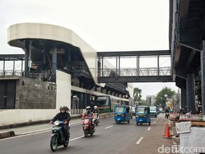 Terus Dikebut, Halte Matraman Baru Akan Terintegrasi dengan Stasiun Matraman