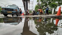 Nantinya Stasiun Matraman yang termasuk stasiun shelter ini terintegrasi dengan halte bus Transjakarta Koridor 5.