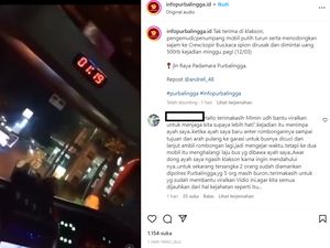 Ngeri! Pemobil Acungkan Sajam ke Sopir Bus di Purbalingga