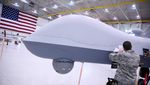 Wujud Drone MQ-9 Milik AS yang Jatuh di Laut Hitam
