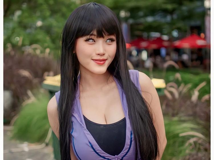 5 Potret Anastasya Khosasih Cosplay Jadi Hinata