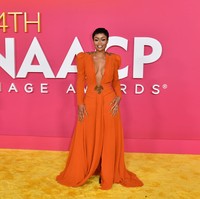 Dua pekan sebelumnya, Blac Chyna muncul di ajang penghargaan NAACP Image Awards ke-54 yang digelar di Pasadena Civic Auditorium, Pasadena, California. (Foto: Aaron J. Thornton/Getty Images)