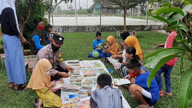 Bripka Harianto, Kanit Binmas Polsek Lambu Kibang, Polres Tulang Bawang Barat, Polda Lampung