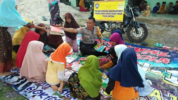 Bripka Harianto, Kanit Binmas Polsek Lambu Kibang, Polres Tulang Bawang Barat, Polda Lampung