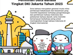 Pendaftaran Duta Bahasa DKI Jakarta 2023 Dibuka, Ini Syaratnya