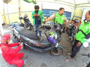 Ada Oli Motor Khusus Ojol di GJAW 2023, Harganya Cuma Segini
