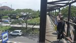 Jembatan Penyeberangan di Soekarno-Hatta Bandung Sudah Berkarat