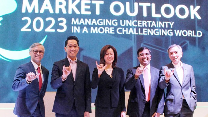PT Mandiri Manajemen Investasi (MMI) optimistis, Indonesia dapat menjadi tempat yang cukup diminati untuk berinvestasi. Alasannya, fundamental ekonomi nasional yang cukup solid bakal mendongrak imbal hasil (yield) investasi di pasar modal tahun 2023.