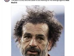 Meme Mo Salah Putus Asa Balaskan Dendam Liverpool ke Real Madrid