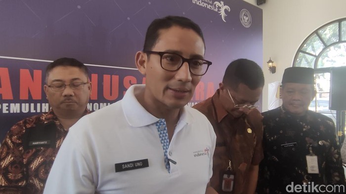 Menparekraf Sandiaga Uno.