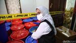 Momen Penggerebekan Pabrik Obat Jerawat Ilegal di PIK-Jakut oleh BPOM