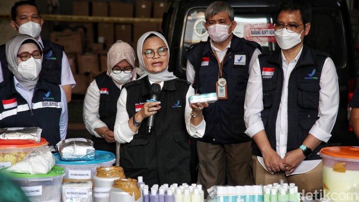 BPOM RI sidak kosmetik ilegal
