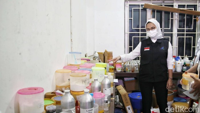 BPOM RI sidak kosmetik ilegal