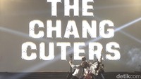 Hingga lagu terakhir, The Changcuters sanggup membuat penonton berteriak.