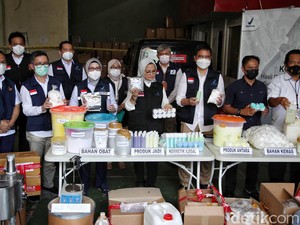 Potret Pabrik Kosmetik Ilegal yang Digerebek BPOM, Langganan Klinik-Dokter