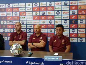 PSM Makassar Vs Bhayangkara FC: Yuran Fernandes Absen Bernardo Tetap Optimis
