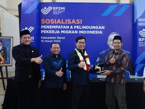 BP2MI Gelar Sosialisasi Penempatan-Pelindungan PMI di Kabupaten Garut
