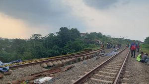 DJKA Perkuat Dinding Tanah Jalur Kereta Api yang Longsor di Empang Bogor