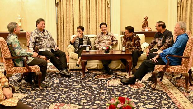 Pertemuan Delegasi Indonesia dan Singapura