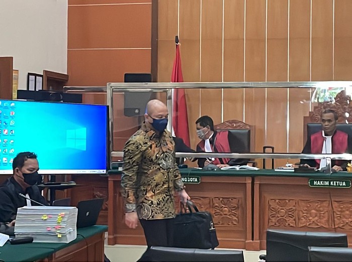 Sidang Irjen Teddy Minahasa (Silvia-detikcom)