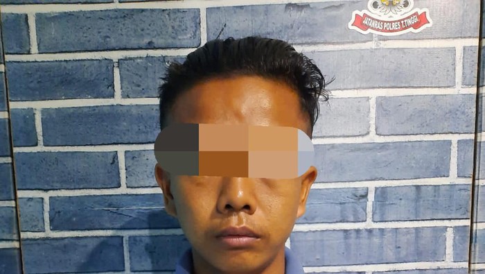 Tampang pelaku pencabulan. (Foto: Istimewa)