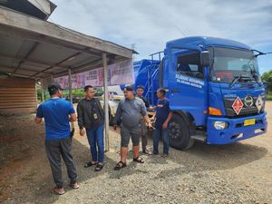 2 Truk Tangki Diduga Bawa BBM Oplosan 24 Ton di Aceh Ditangkap!