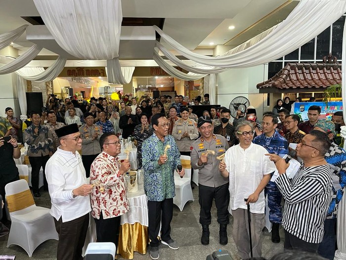 Acara Wiwitan Poso di Mapolda DIY (detikcom)
