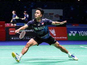 All England 2023: Anthony Ginting Disingkirkan Antonsen