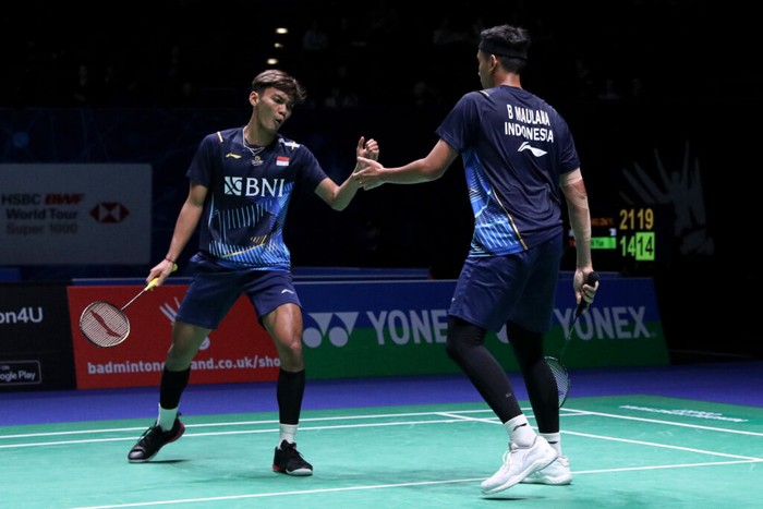 Bagas Maulana/Muhammad Shohibul Fikri di All England 2023